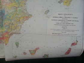 Mapa antiguo. Didáctico. Año 74. Mapa India y Asia. Búlgaro.