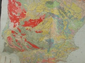 Mapa antiguo. Didáctico. Año 74. Mapa India y Asia. Búlgaro.