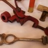 Cargador de cartuchos. Antiguo. Años 40. Colección de antiguas piezas para la caza.