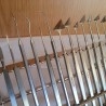 Bisturís. Colección de 12 instrumentos quirúrgicos. Excelente conservación.