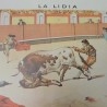 Litografías tauromaquia. Colección de 11 litos. LA LIDIA DE J. PALACIOS