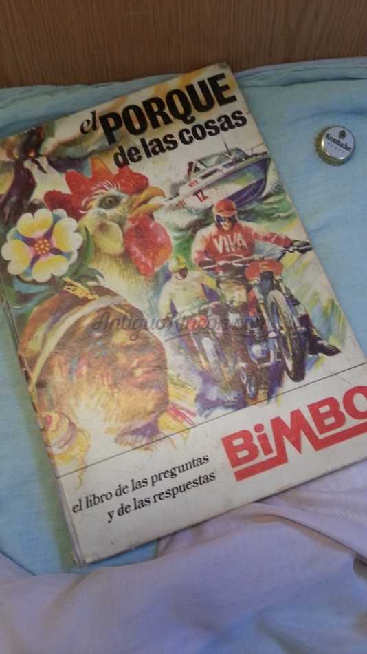 Album de cromos BIMBO EL PORQUE DE LAS COSAS. FALTAN 8 CROMOS.