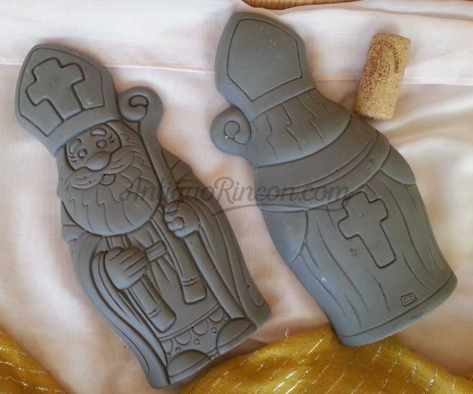 Molde para hacer figuras de chocolate. SANTA CLAUS. Años 70. Fuerte y a doble cara. Molde para hacer figuras de chocolate. SANTA CLAUS. Años 70. Fuerte y a doble cara.