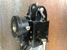 Proyector viejo de diapositivas.