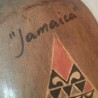 Máscara de Madera. Étnica. Motivos Jamaicanos.