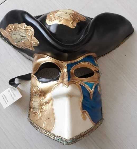 Máscara veneciana original. Perfecto estado. Impresionante. Máscara veneciana original. Perfecto estado. Impresionante.