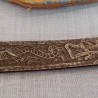Espada ornamental oriental. Mango en cobre.