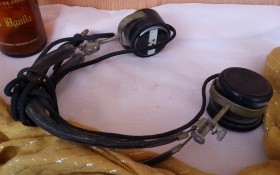 Auriculares de los años 40. Originales.