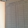 Cuadernos antiguos de escuela. Años 40 y 60. ACADEMIA PIZARRO.