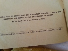 Cartillas antiguas de escuela. Años 60. Buen estado general.