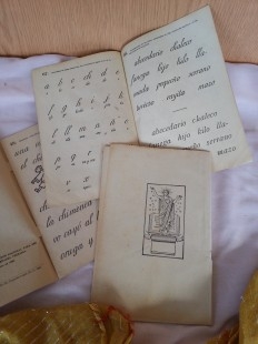 Cartillas antiguas de escuela. Años 60. Buen estado general.