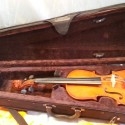 Violín tradicional. Moderno. Prácticamente nuevo. 3/4. Completo.