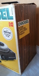 Proyector de carrusel. Marca Kodak. En su caja original.