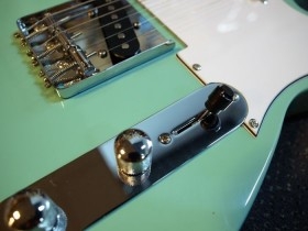 Guitarra eléctrica.  PHOENIX TELE 150. Edición limitada verde espuma de mar.