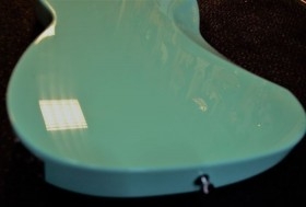 Guitarra eléctrica.  PHOENIX TELE 150. Edición limitada verde espuma de mar.