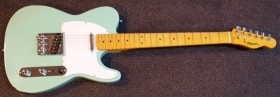 Guitarra eléctrica.  PHOENIX TELE 150. Edición limitada verde espuma de mar.