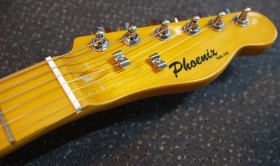 Guitarra eléctrica.  PHOENIX TELE 150. Edición limitada verde espuma de mar.