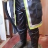 Bombero. Estatua. Figura gran tamaño 1