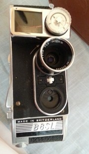 Cámara de Fotos vintage. Marca Bolex Paillard. Años 60.