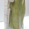 Pareja de figuras en porcelana de la firma TITO VALENCIA. Gran tamaño 39 cm de alto.