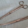 Pinzas. Forceps. Instrumental quirúrgico. Pareja de instrumentos.