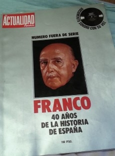 Revista La Actualidad Española. Franco