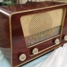 Radio de válvulas antigua. Marca INTER BERING. Precioso objeto años 60-70