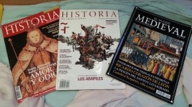 Revistas de HISTORIA. 3 ejemplares año 1.998-2.003. Buen estado general.