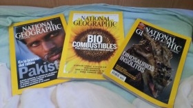 Revistas NATIONAL GEOGRAPHIC. 3 ejemplares años 2008 Buen estado general.