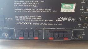 Amplificador integrado HH Scott A-436. Perfecto estado de trabajo.