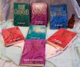 Colección de libros de JULIE CARWOOD. 7 románticos libros.