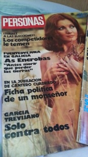 Revistas PERSONAS. 3 ejemplares año 1.977 Buen estado general.