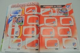 Álbum de cromos liga bbva 2014-15. INCOMPLETO.