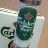 Grifo de Cerveza CARLSBERG. Columna cervecera. Cerámica.