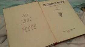 LIbro escuela año 1.958 Enciclopedia 2º grado.