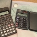 Calculadoras CASIO. 2 unidades. Todas máquinas viejas. Funcionan.