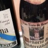 Vinos viejos para atrezzo o decoración. 6 unidades. Años 80-90