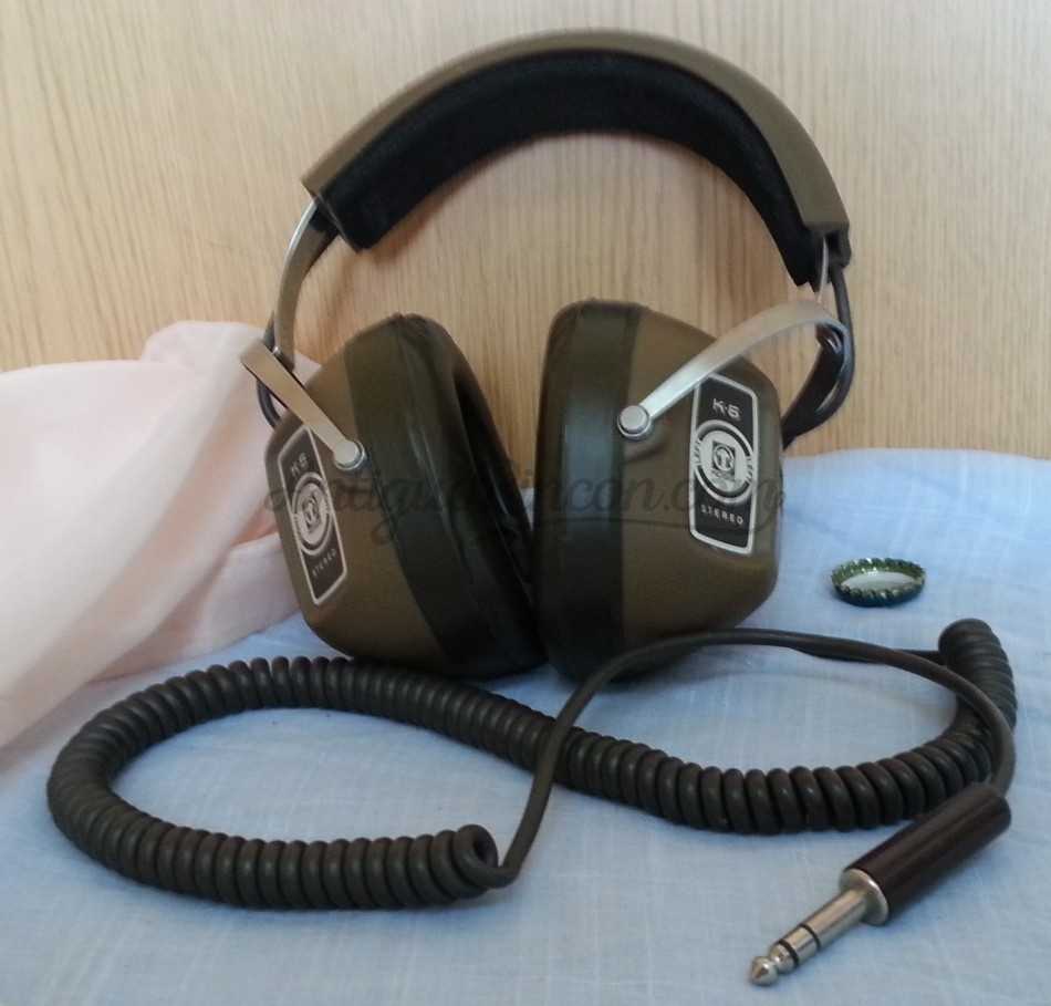 Auriculares vintage. Marca Koss.