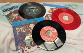 Discos Singles de cuentos infantiles. Colección de 3 discos. Años 60-70