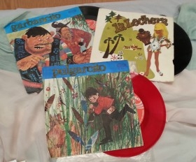 Discos Singles de cuentos infantiles.  Colección de 3 discos. Años 60-70