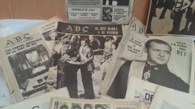 Periódicos ABC. Conjunto de 8 ejemplares. Años 1970-1980 Todos diferentes.