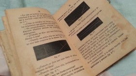 Libro escuela año 1899 Geometría para niños. Precioso libro antiguo.