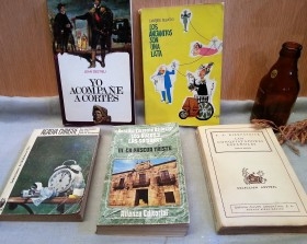Novelas antiguas. Lote de 5 novelas. Años 1916-1970