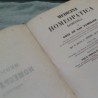 Libro centenario MEDICINA HOMEÓPATICA del año 1850