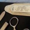 Instrumental de sutura. Quirúrgico. Fabricado en los años 60.