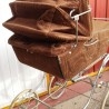 Carrito de bebé. Años 60. Sillita de paseo antigua. Origen italiano.