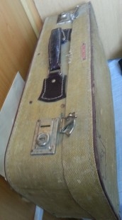 Aspirador antiguo. Años 40. Marca Valet. Maleta original.