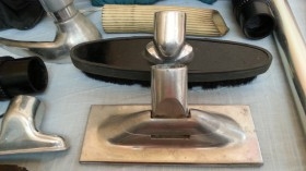 Aspirador antiguo. Años 40. Marca Valet. Maleta original.