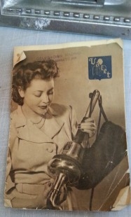 Aspirador antiguo. Años 40. Marca Valet. Maleta original.