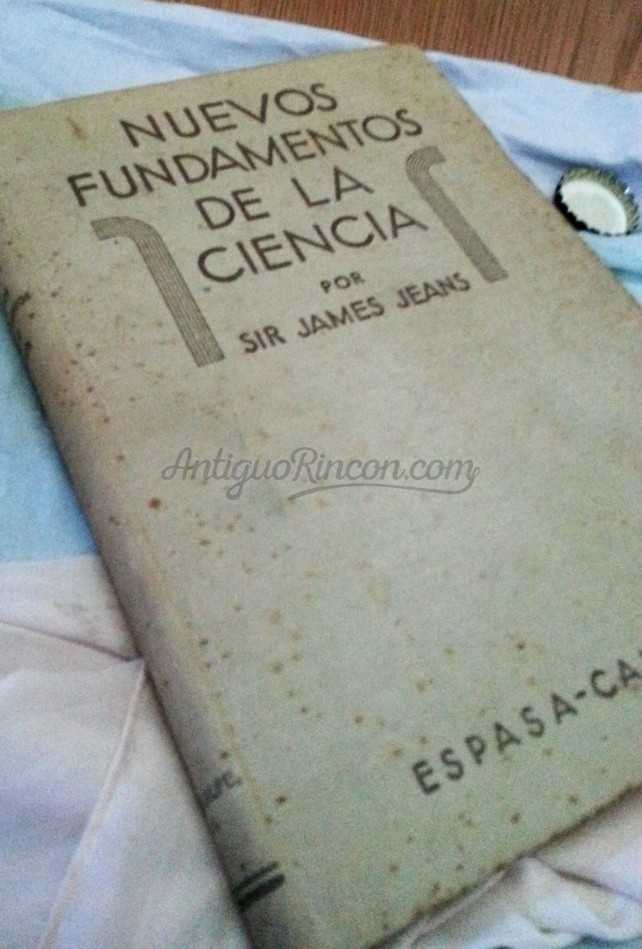 Libro NUEVOS FUNDAMENTOS DE LA CIENCIA del año 1936